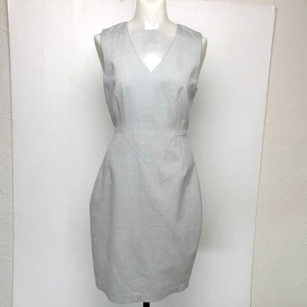Ted Baker London grey Radiad sheath mini dress size 4
